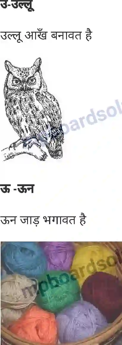 MP Board Book for Class 1 Hindi वर्णमाला Image 3