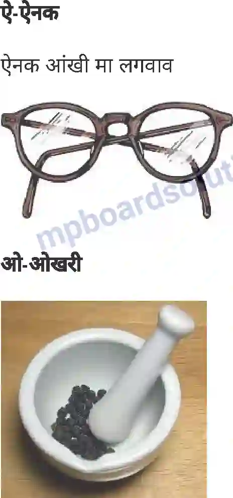 MP Board Book for Class 1 Hindi वर्णमाला Image 5