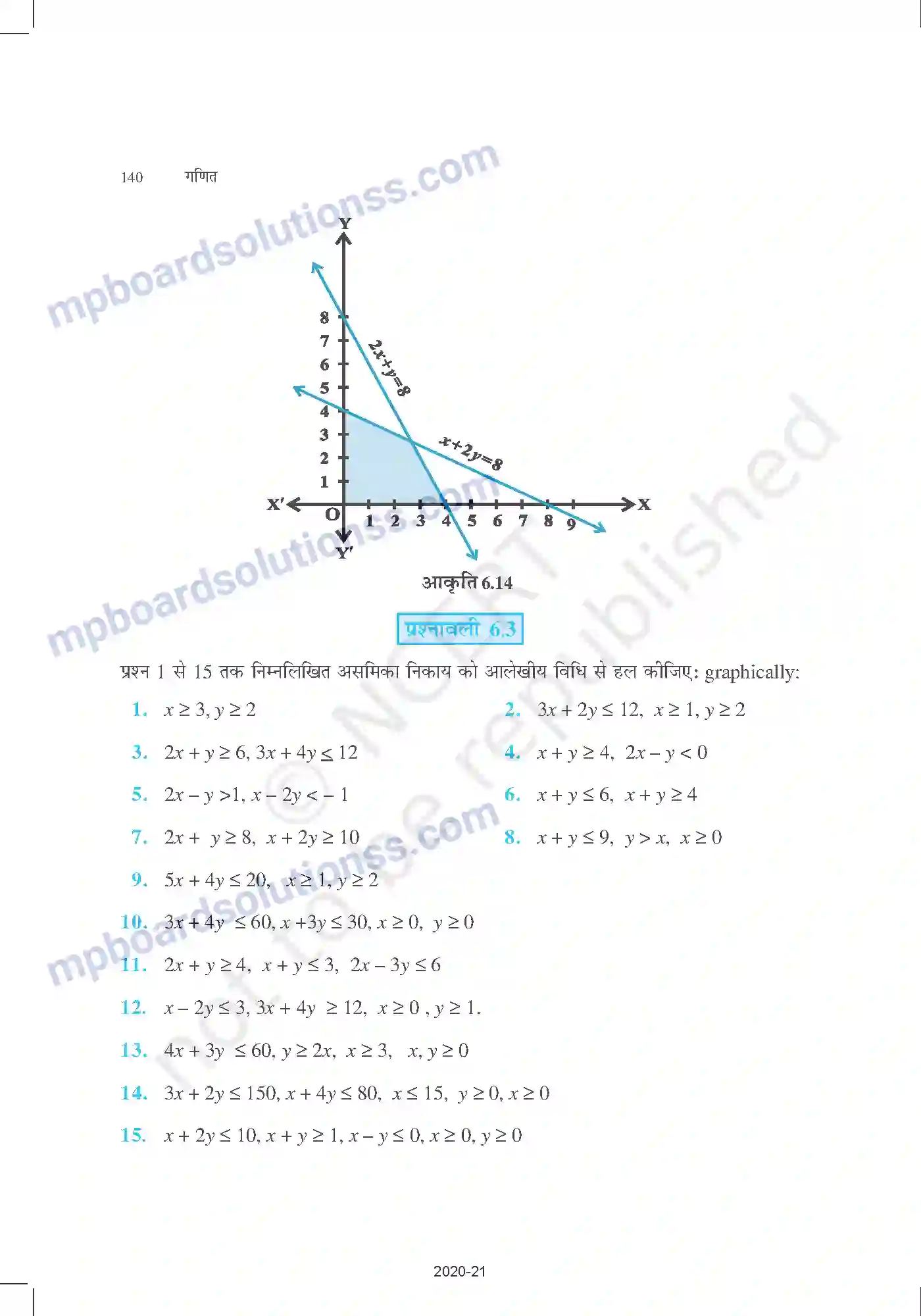 MP Board Book for Class 11 Mathematics रैखिक असमिकाएँ Image 17