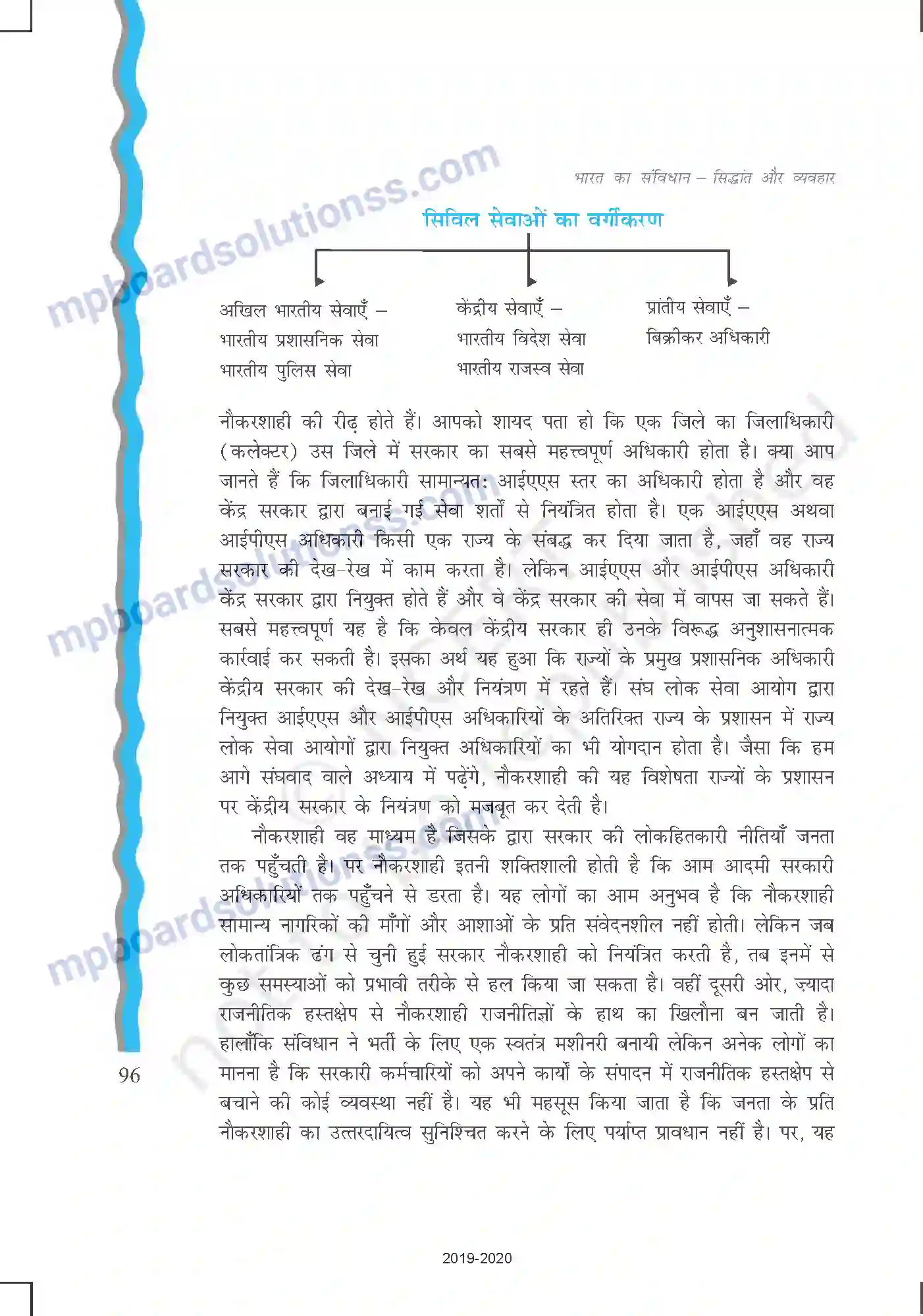MP Board Book for Class 11 Political Science कार्यपालिका Image 19