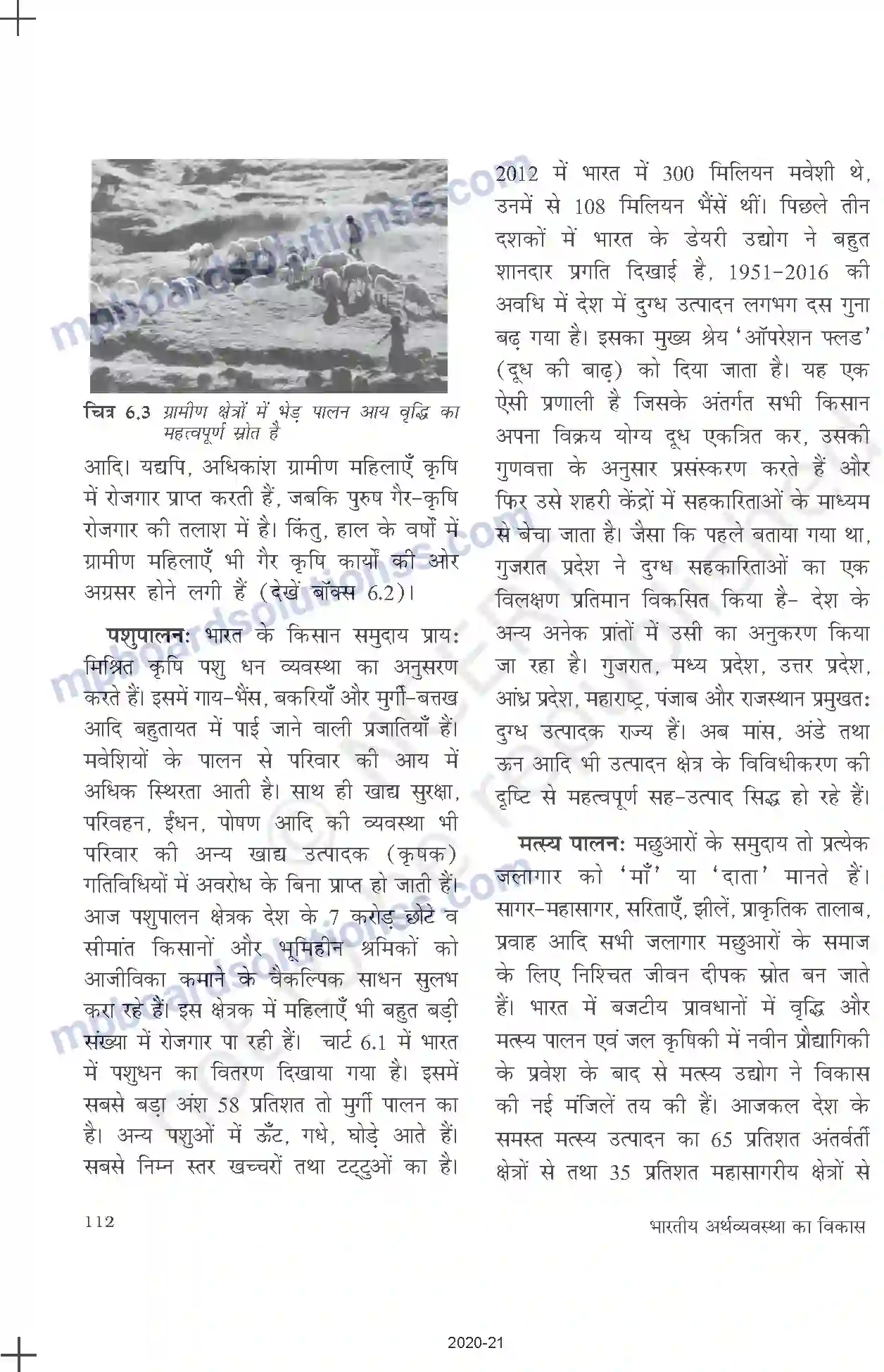 MP Board Book for Class 11 Economics ग्रामीण विकास Image 10