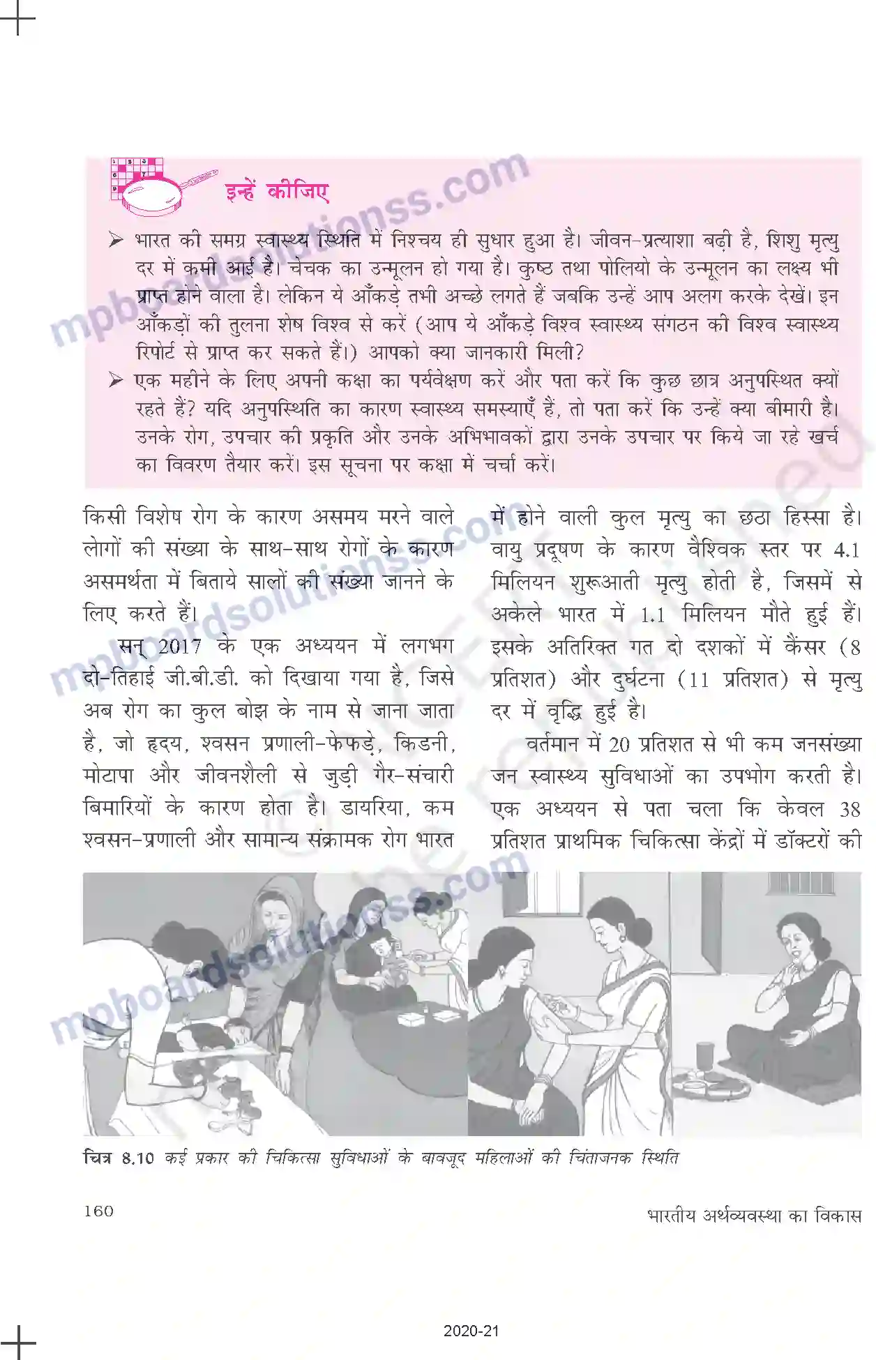 MP Board Book for Class 11 Economics आधारिक संरचना Image 18