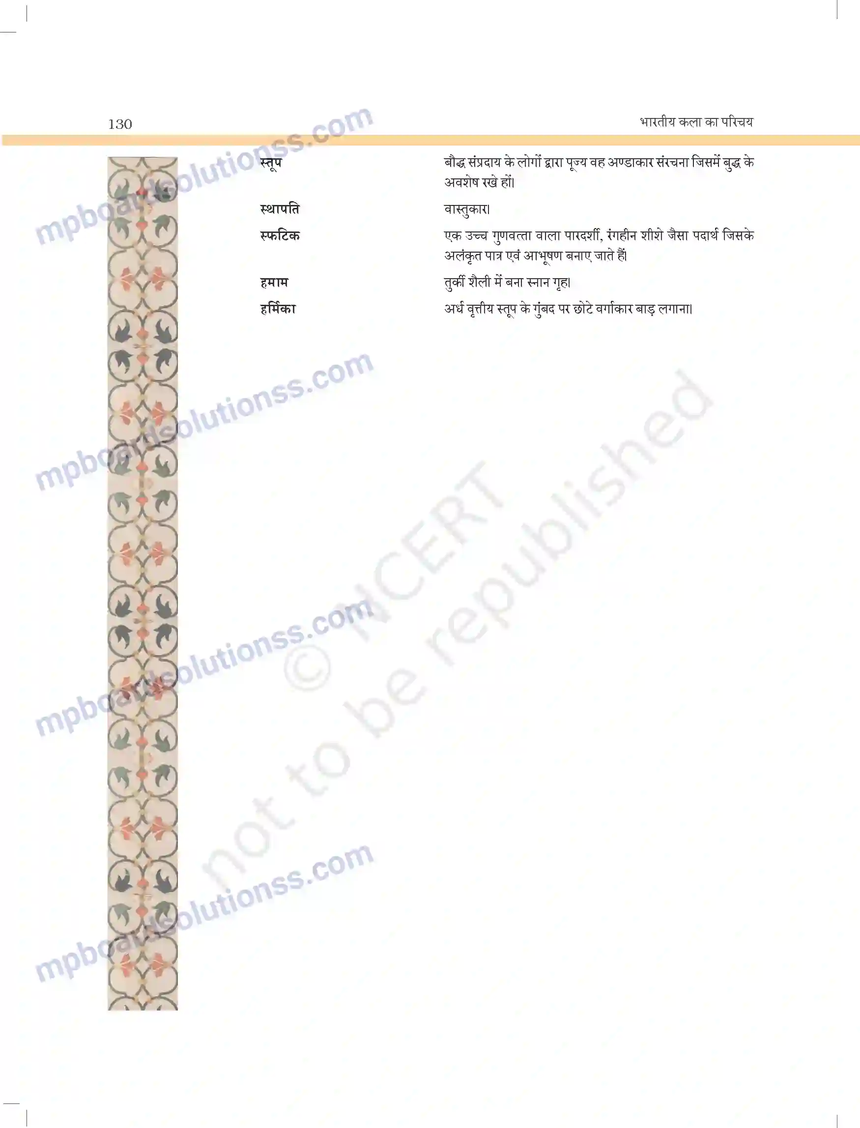 MP Board Book for Class 11 Arts शब्दावली Image 5