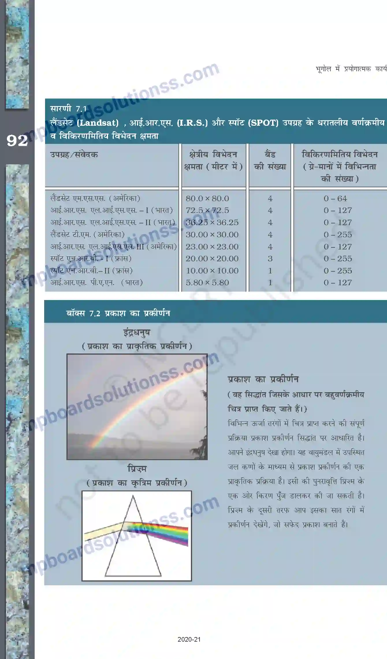 MP Board Book for Class 11 Geography सुदूर संवेदन का परिचय Image 13