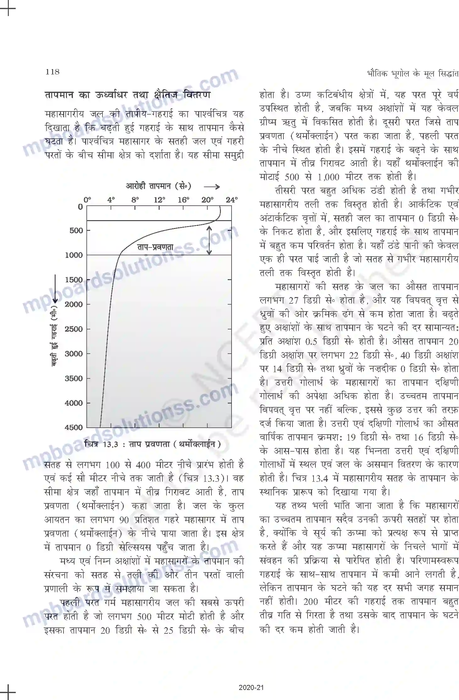MP Board Book for Class 11 Geography महासागरीय जल Image 6