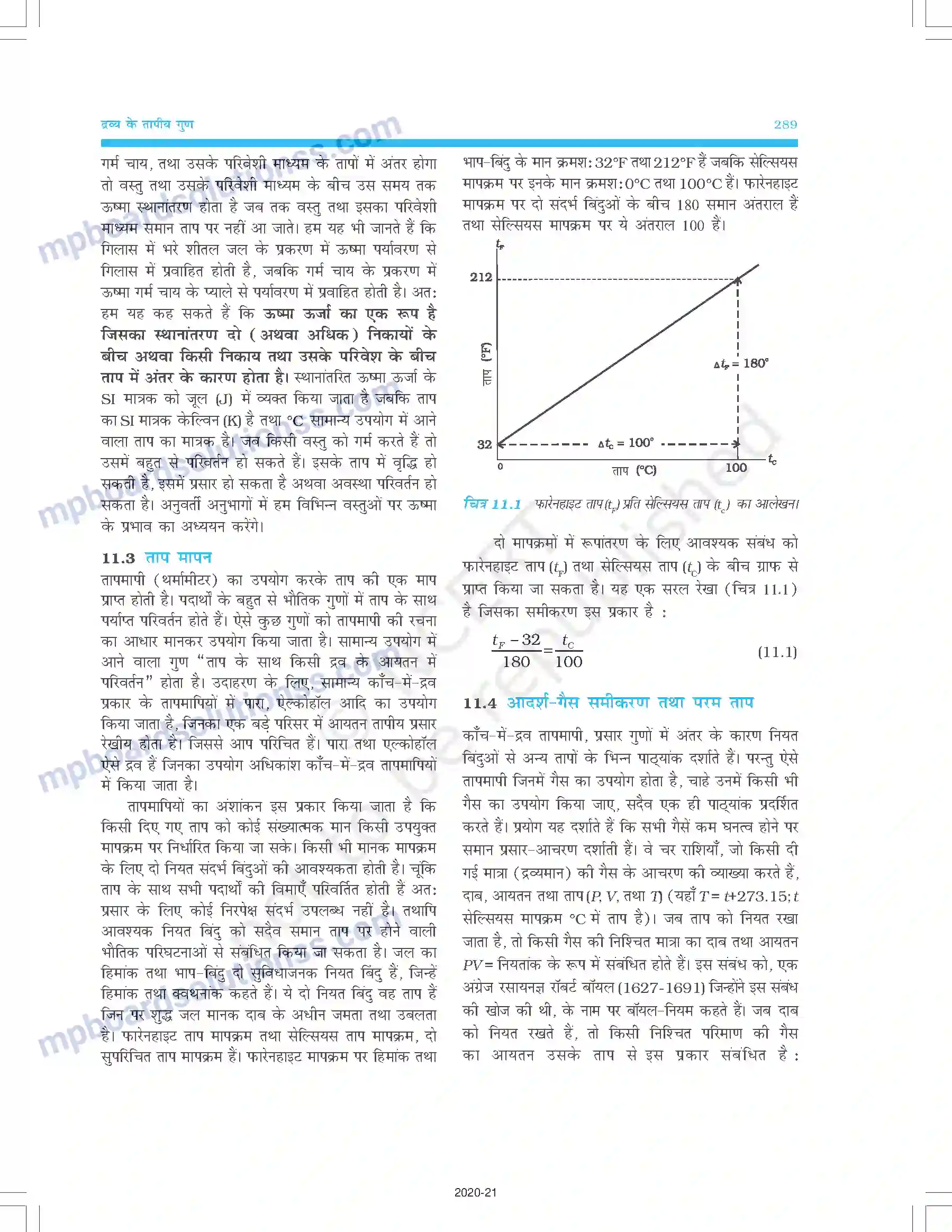 MP Board Book for Class 11 Physics द्रव्य के तापीय गुण Image 2