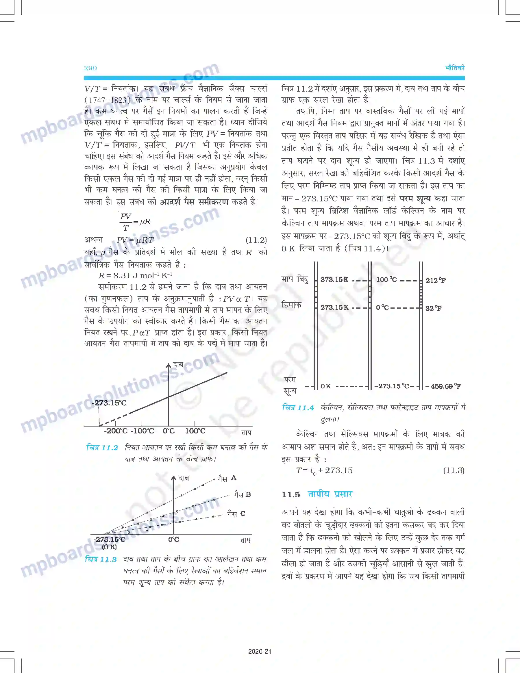 MP Board Book for Class 11 Physics द्रव्य के तापीय गुण Image 3