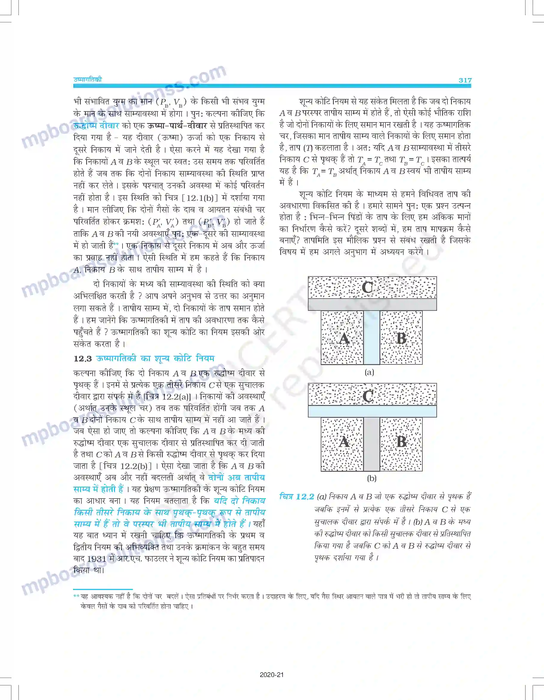 MP Board Book for Class 11 Physics ऊष्मागतिकी Image 3