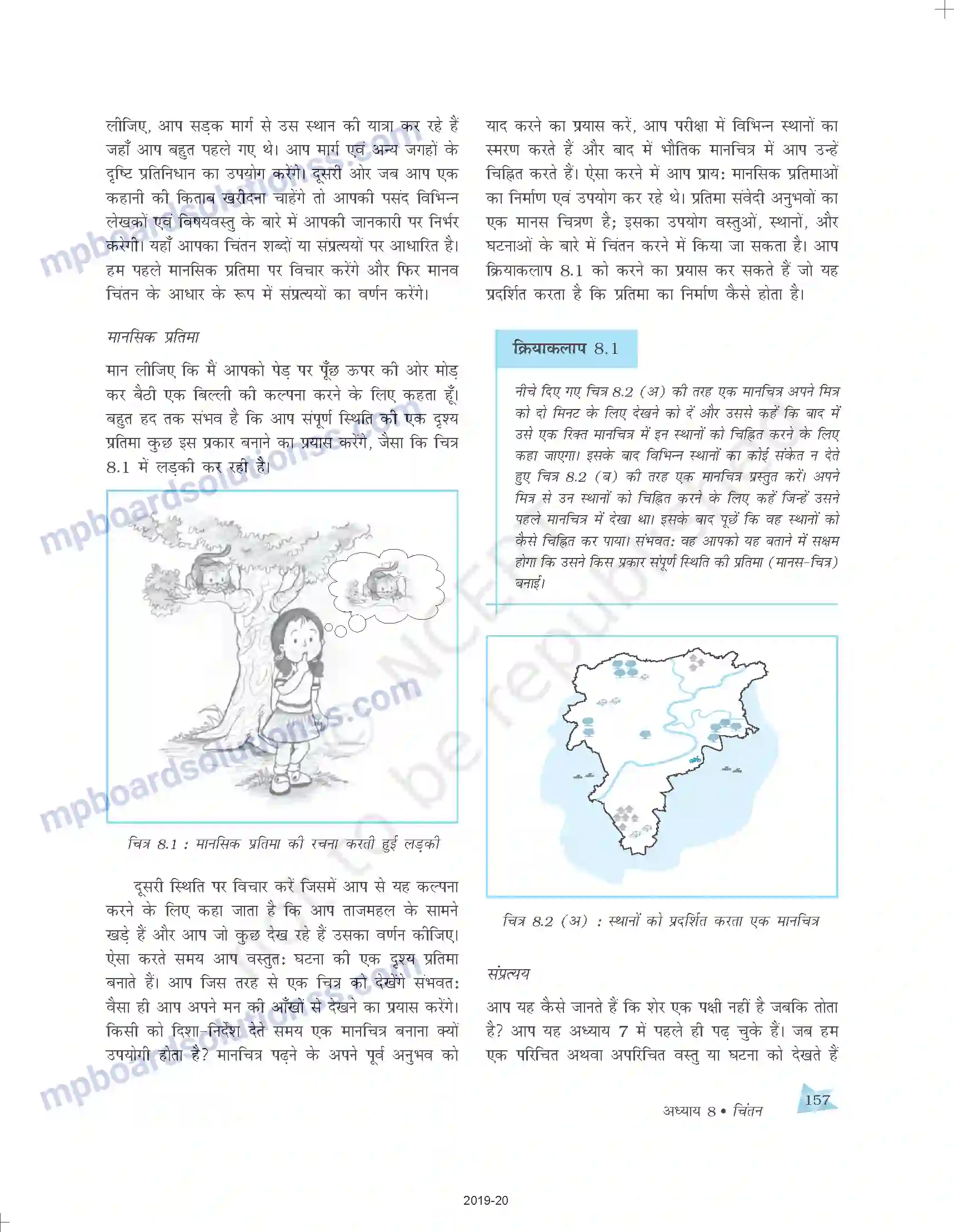 MP Board Book for Class 11 Psychology चिंतन Image 3