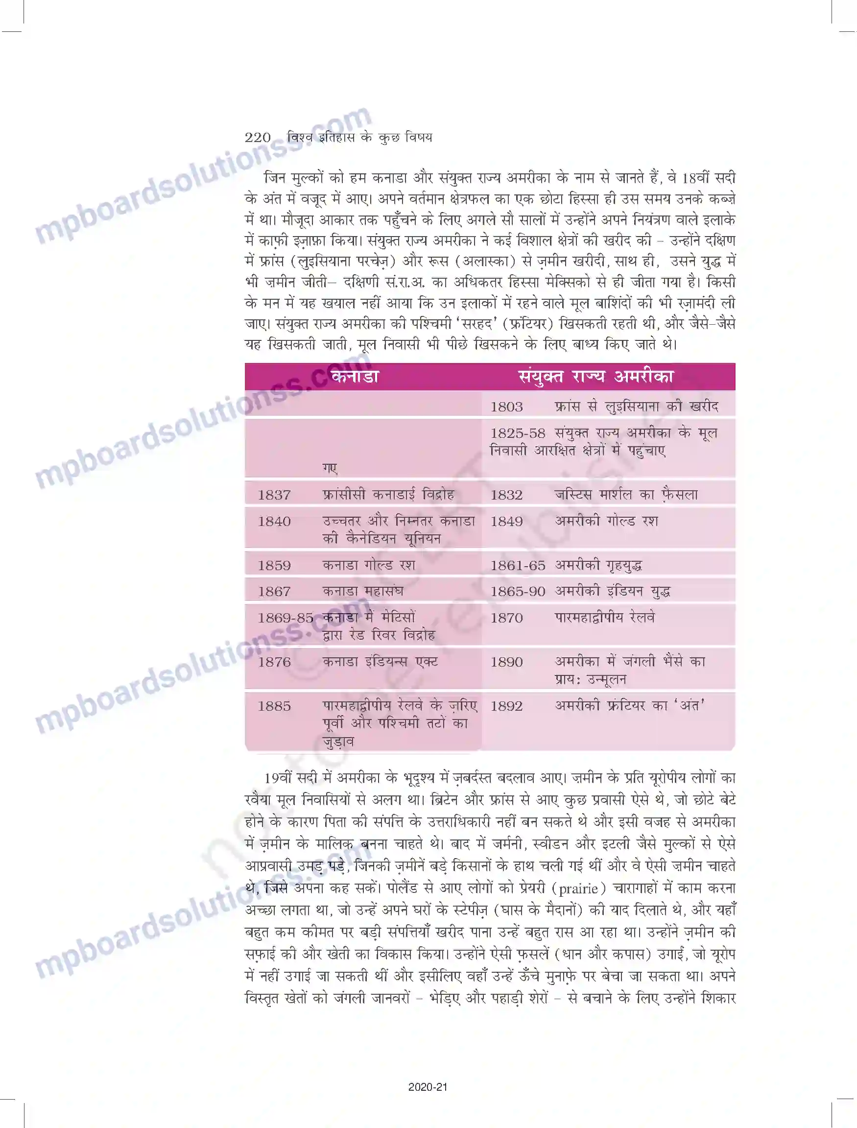 MP Board Book for Class 11 History मूल निवासियों का विस्थापन Image 8