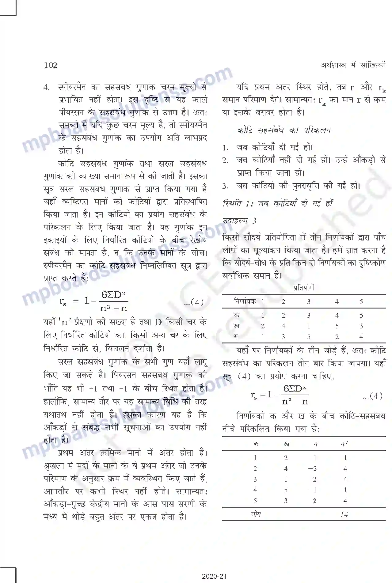 MP Board Book for Class 11 Other Books सहसंबंध Image 11