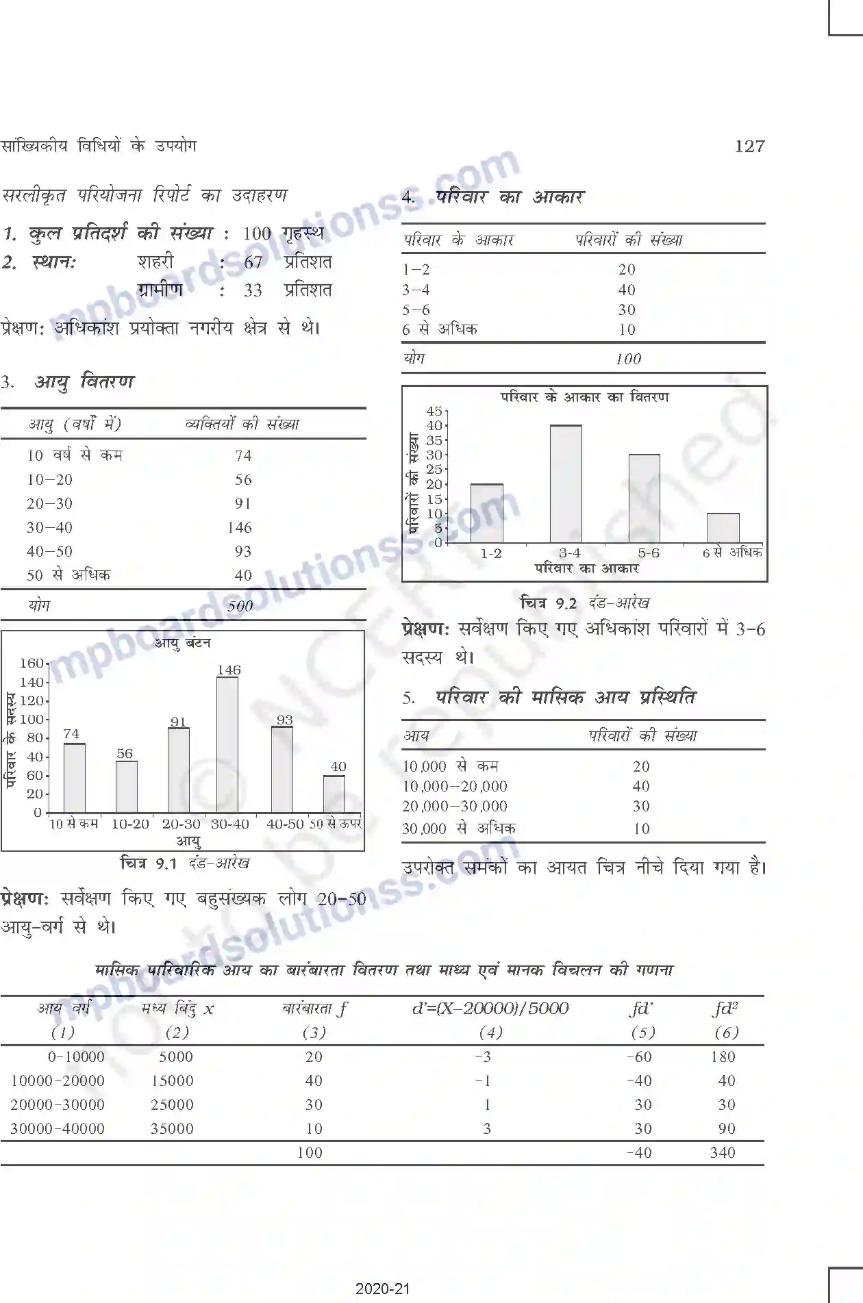 MP Board Book for Class 11 Other Books सांख्यिकीय विधियों के उपयोग Image 6