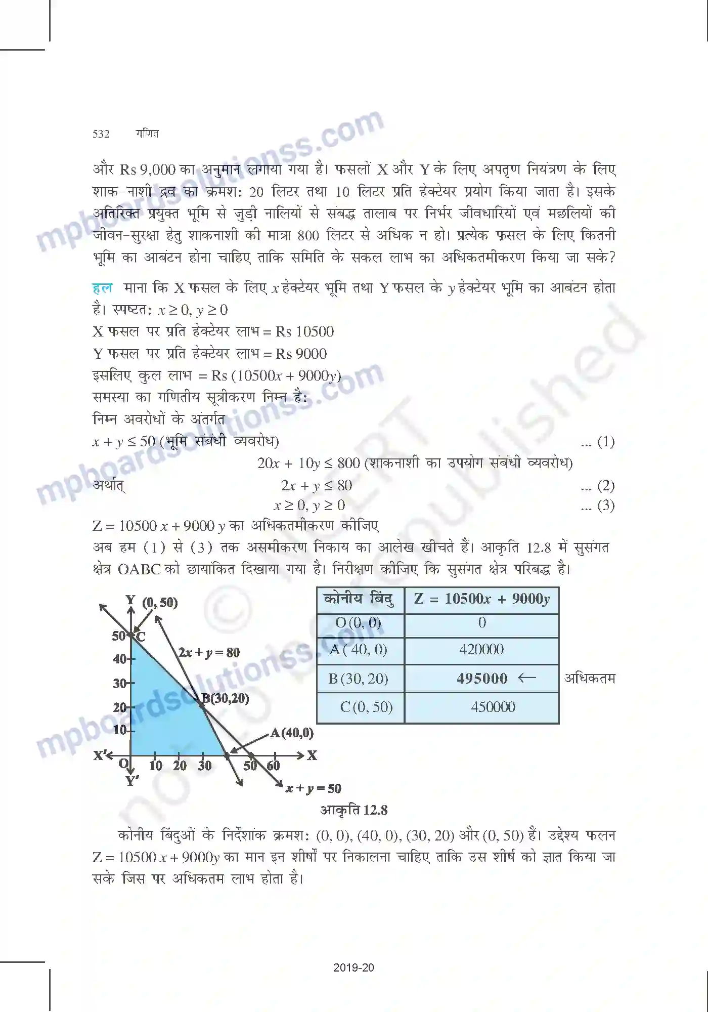 MP Board Book for Class 12 Mathematics रैखिक प्रोग्रामन Image 14