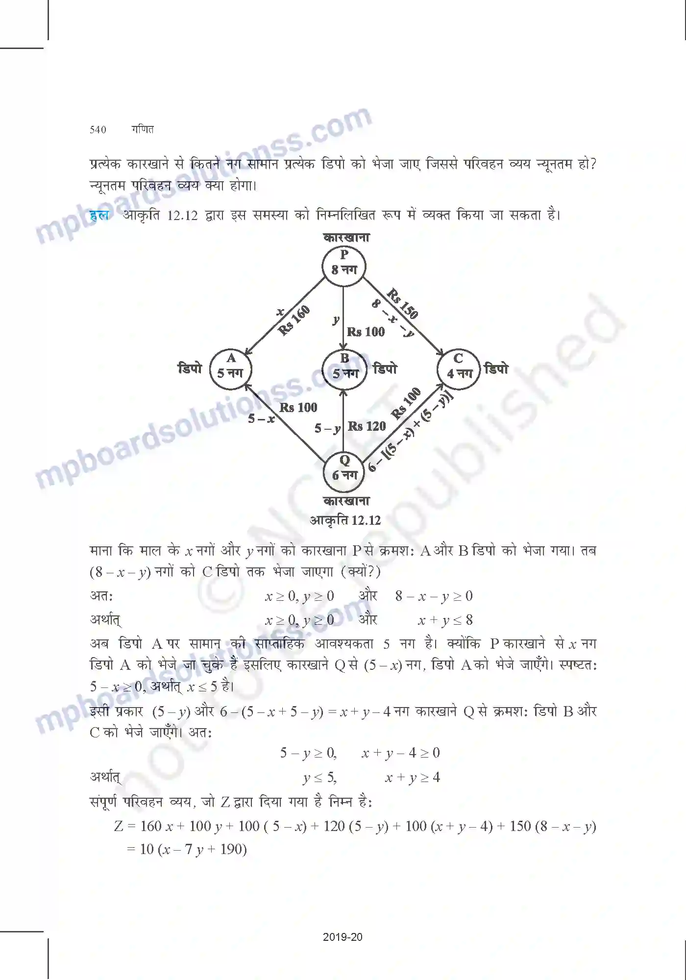MP Board Book for Class 12 Mathematics रैखिक प्रोग्रामन Image 22