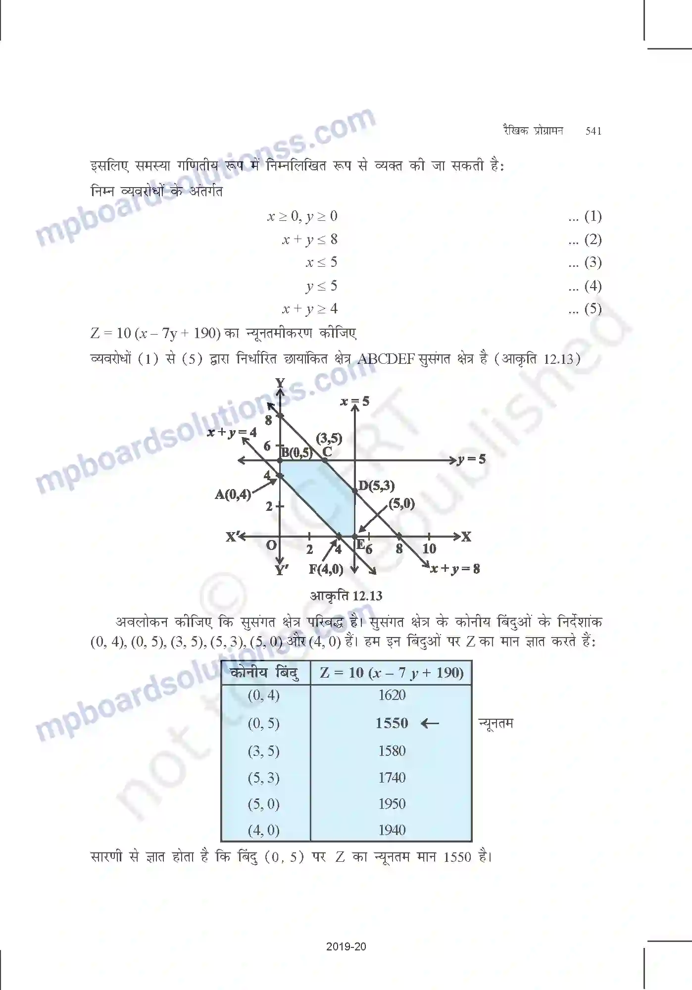 MP Board Book for Class 12 Mathematics रैखिक प्रोग्रामन Image 23