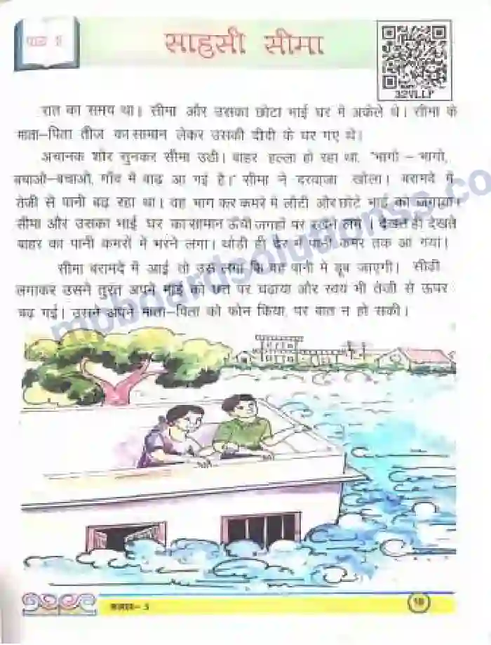 MP Board Book for Class 3 Hindi साहसी सीमा Image 1