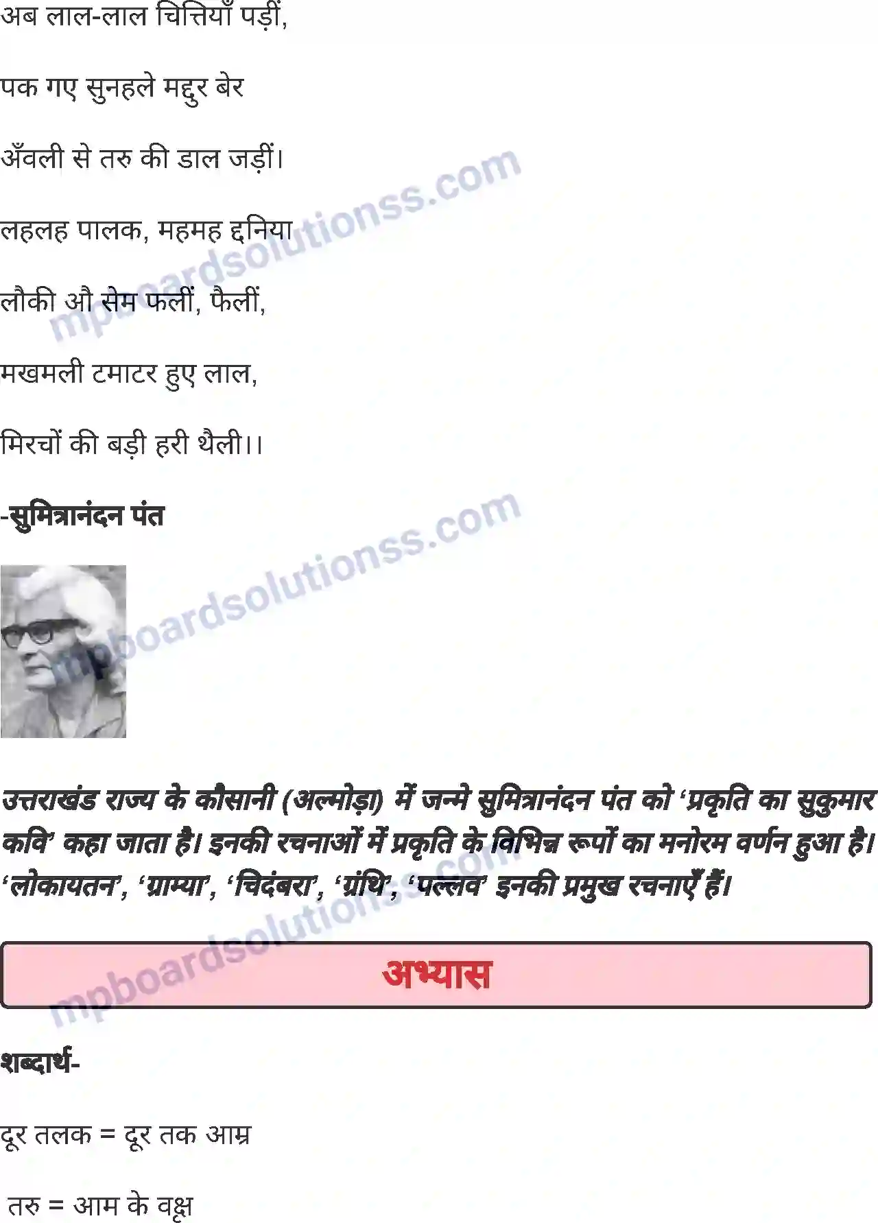 MP Board Book for Class 4 Hindi ग्राम श्री Image 2