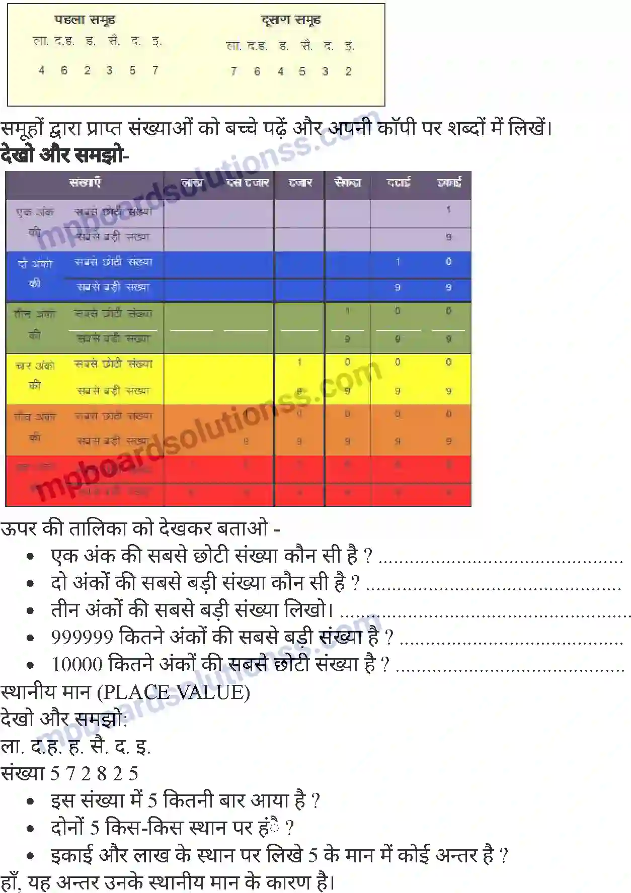 MP Board Book for Class 4 Mathematics संख्याएँ Image 4