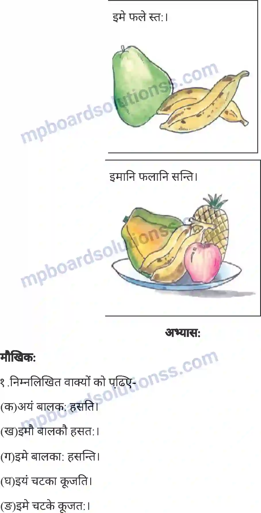 MP Board Book for Class 4 Sanskrit सर्वनाम प्रयोग Image 3