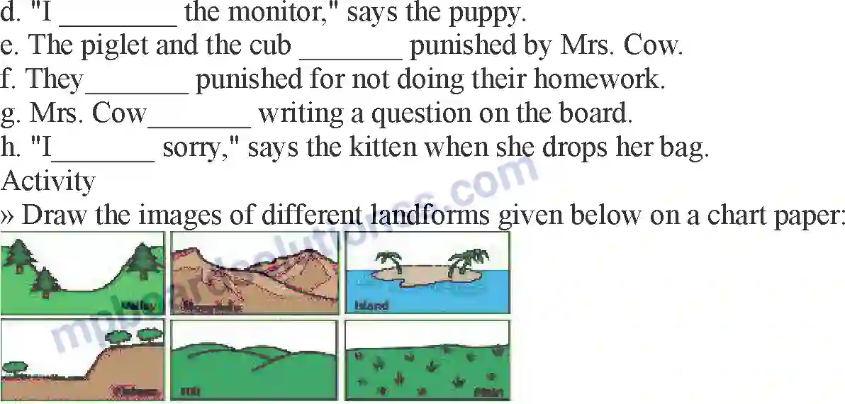 MP Board Book for Class 5 English The Clever Farmer Image 3