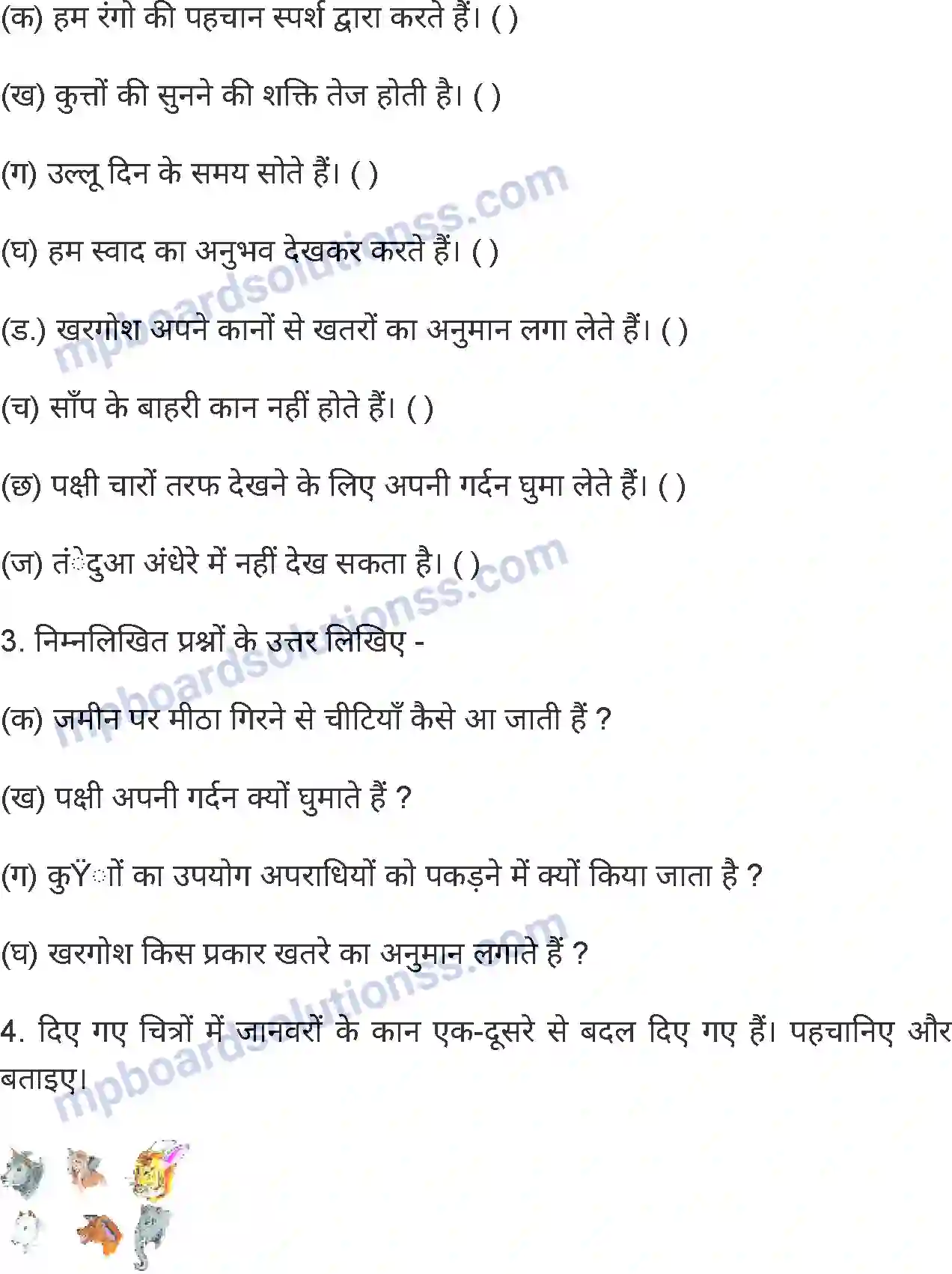 MP Board Book for Class 5 Environmental Studies जीव जंतुओं की रोचक बातें Image 6