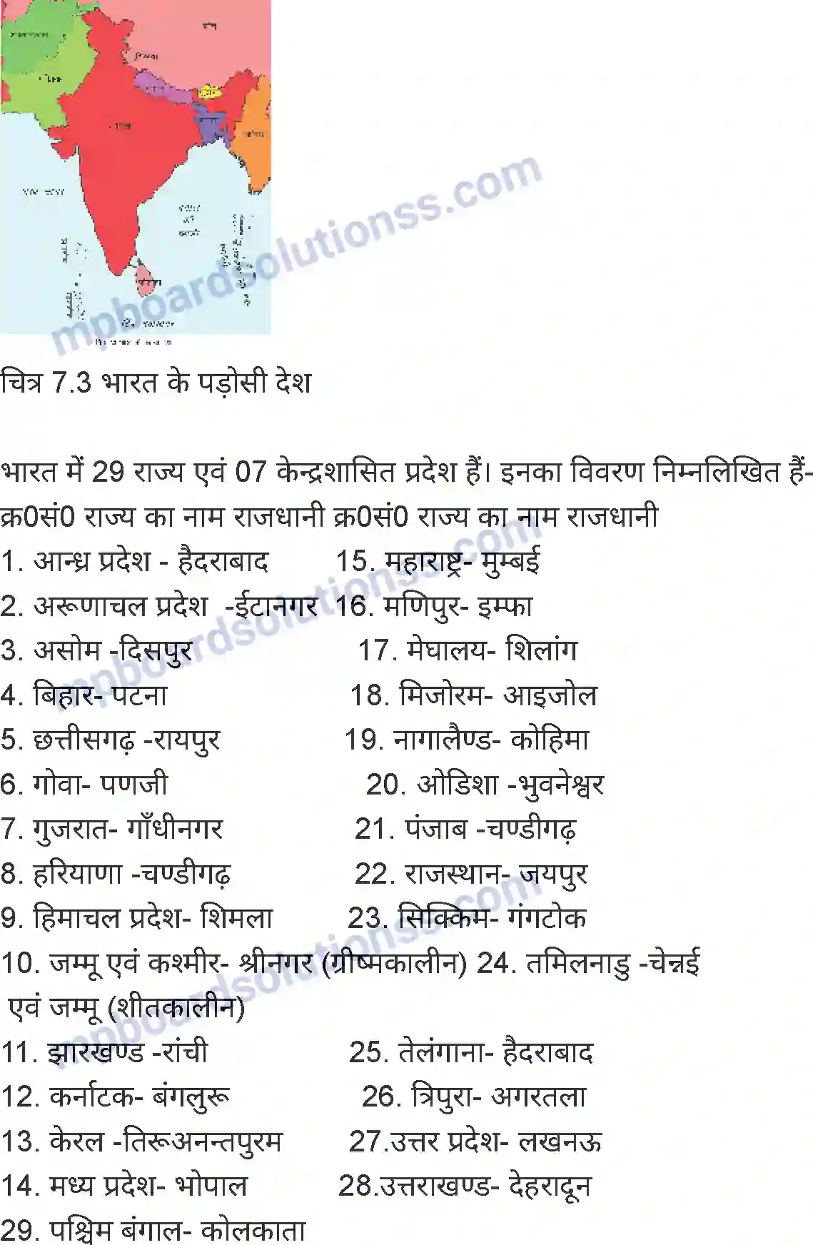 MP Board Book for Class 5 Environmental Studies विश्व में भारत Image 4