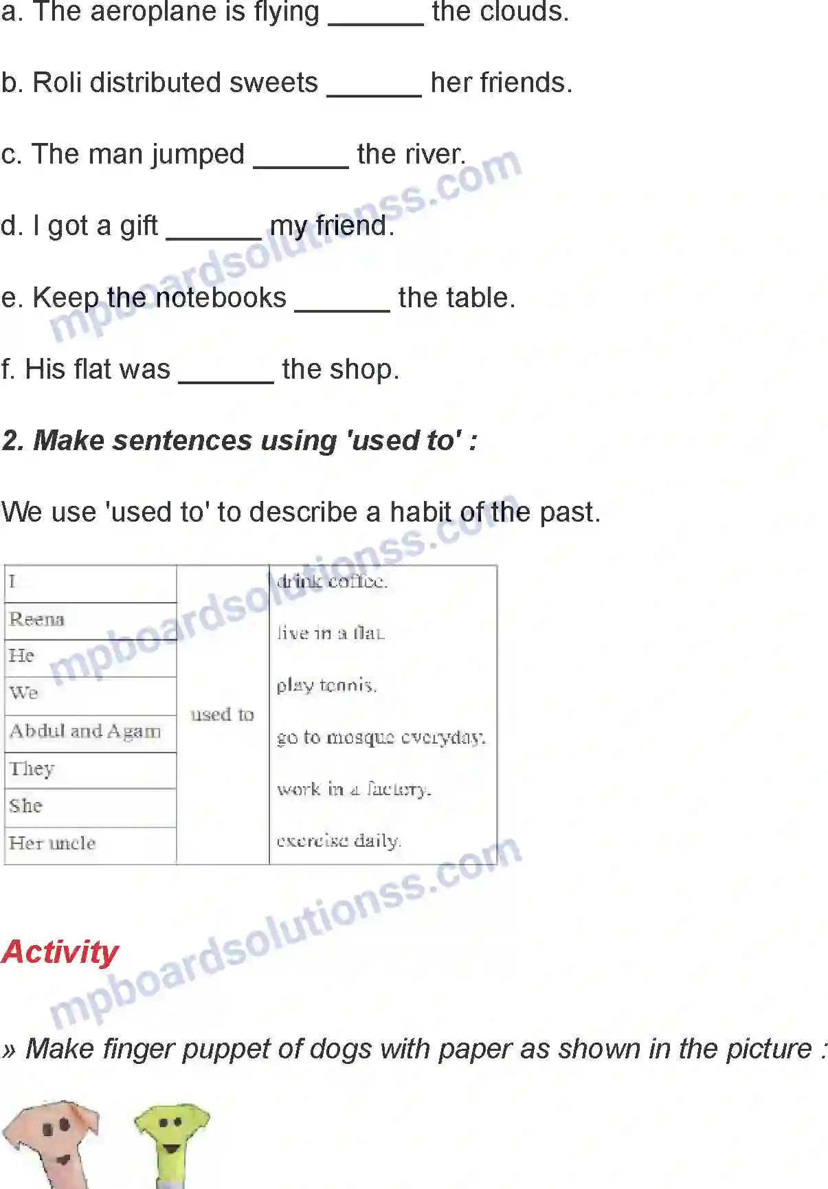 MP Board Book for Class 6 English The Donkey And The Dog Image 5