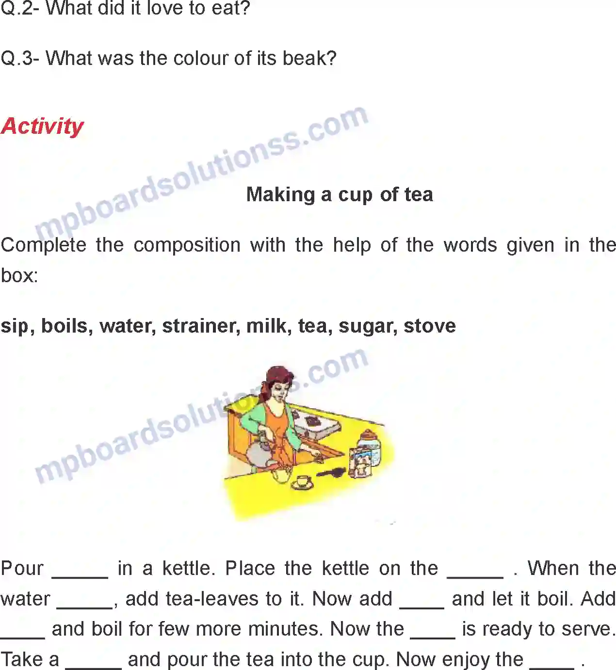 MP Board Book for Class 6 English Gulliver In Lilliput Image 5