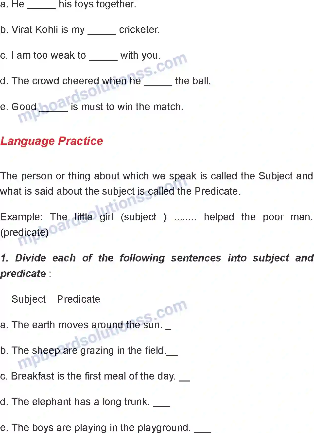 MP Board Book for Class 6 English Kabaddi Image 5