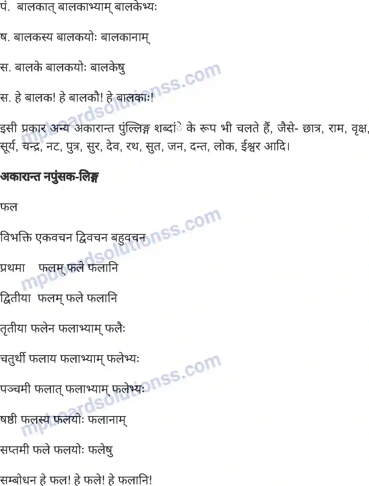 MP Board Book for Class 6 Sanskrit परिशिष्ट Image 3