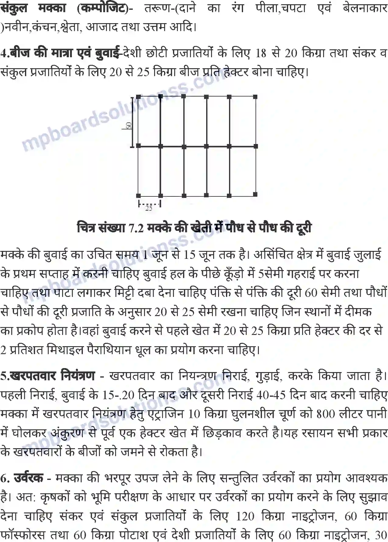 MP Board Book for Class 6 Agriculture मुख्य फसलों की खेती Image 6