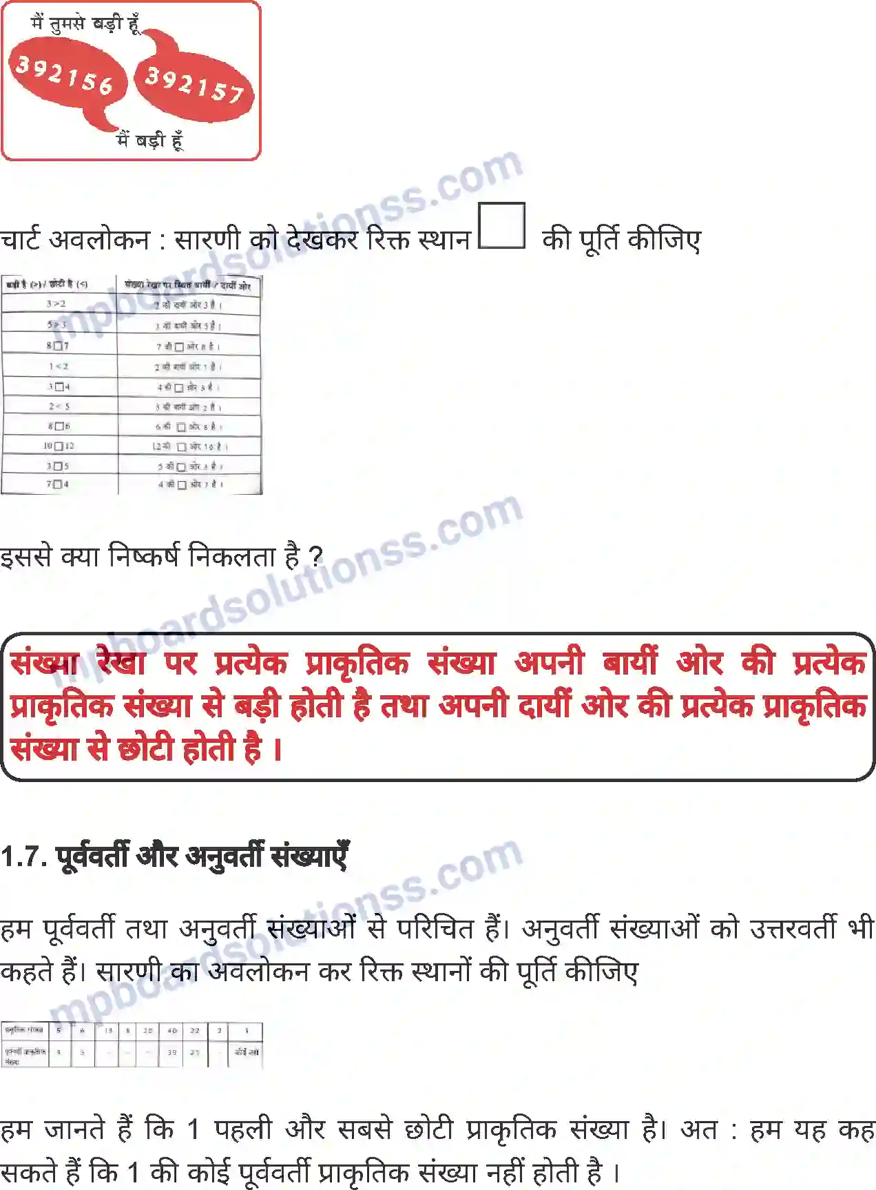 MP Board Book for Class 6 Mathematics प्राकृतिक संख्याएँ Image 13