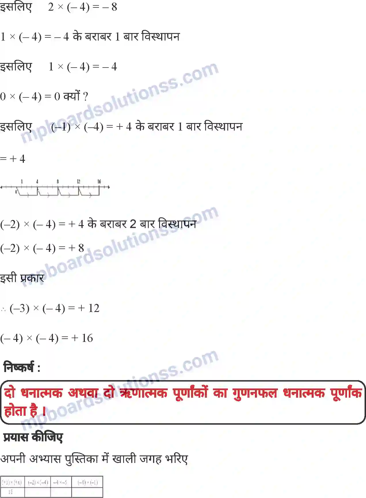 MP Board Book for Class 6 Mathematics पूर्णांक Image 36