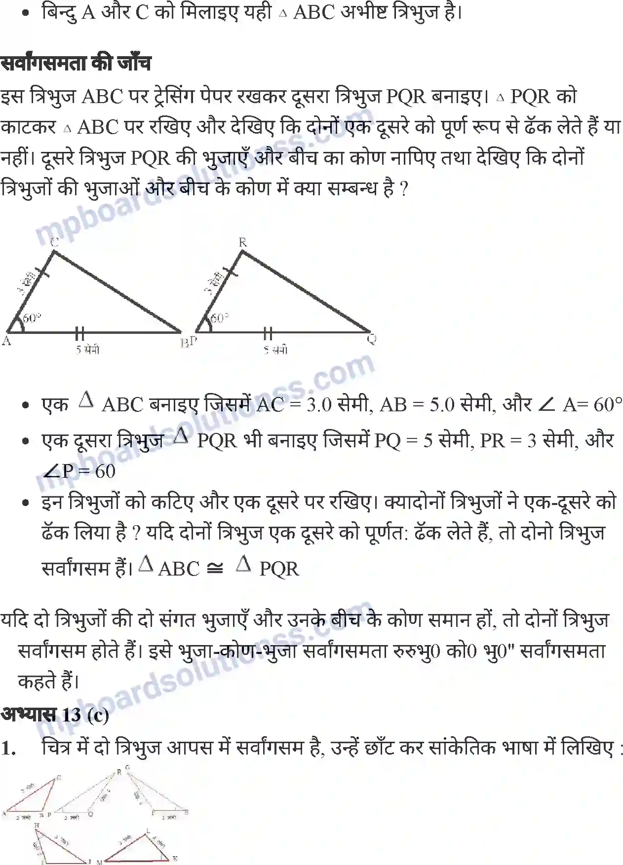 MP Board Book for Class 6 Mathematics त्रिभुज Image 14