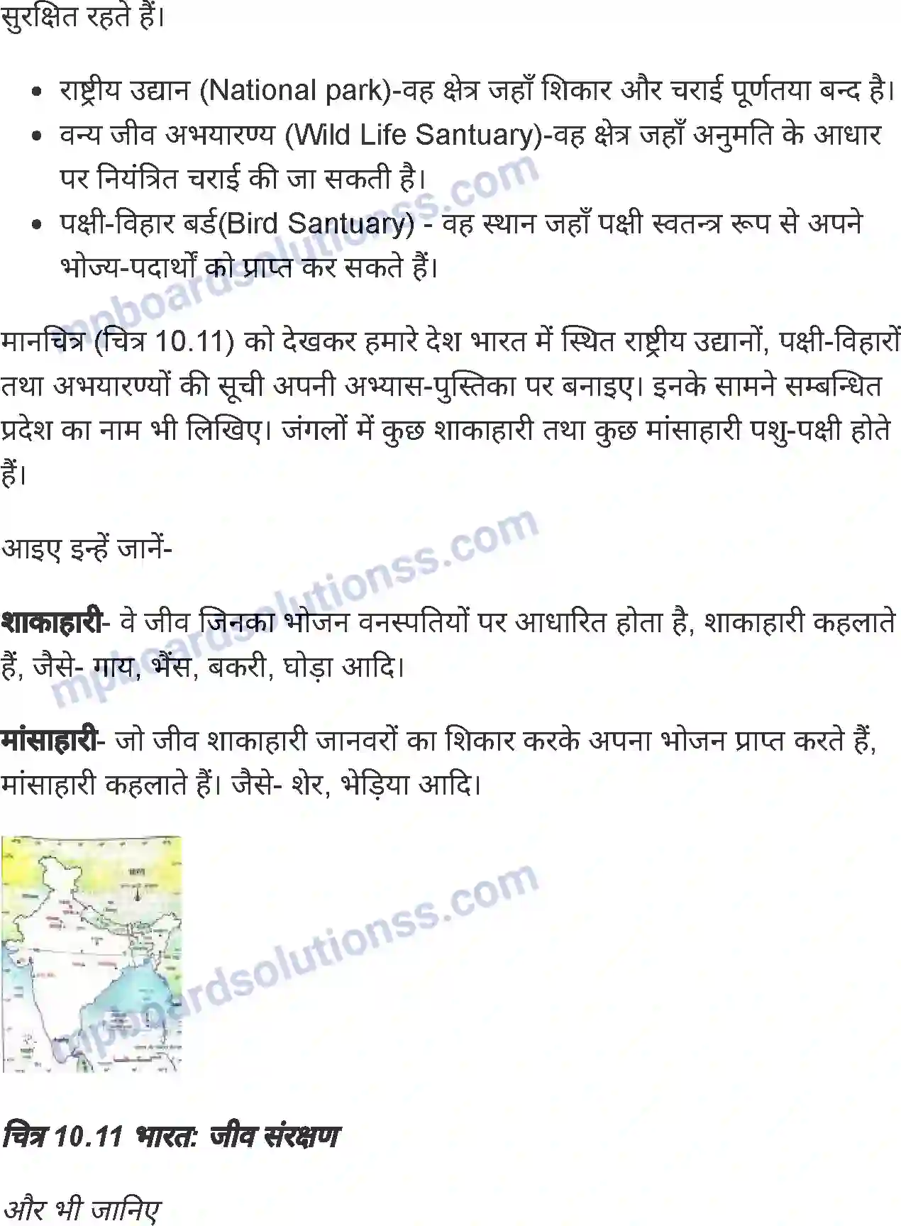 MP Board Book for Class 6 Social Science भारत मृदा, वनस्पति एवं वन्य-जीव Image 12