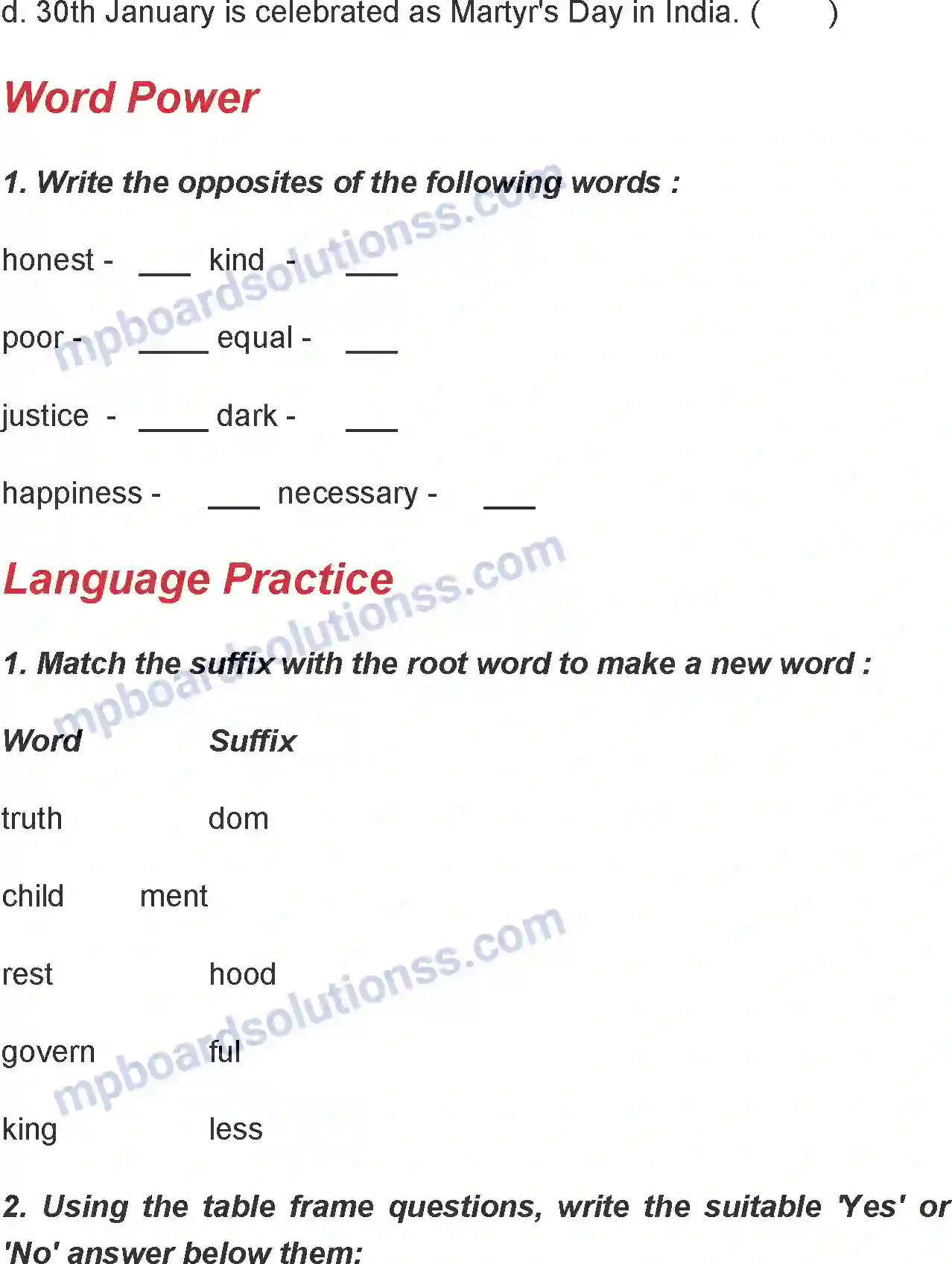 MP Board Book for Class 7 English Mahatma Gandhi Image 4