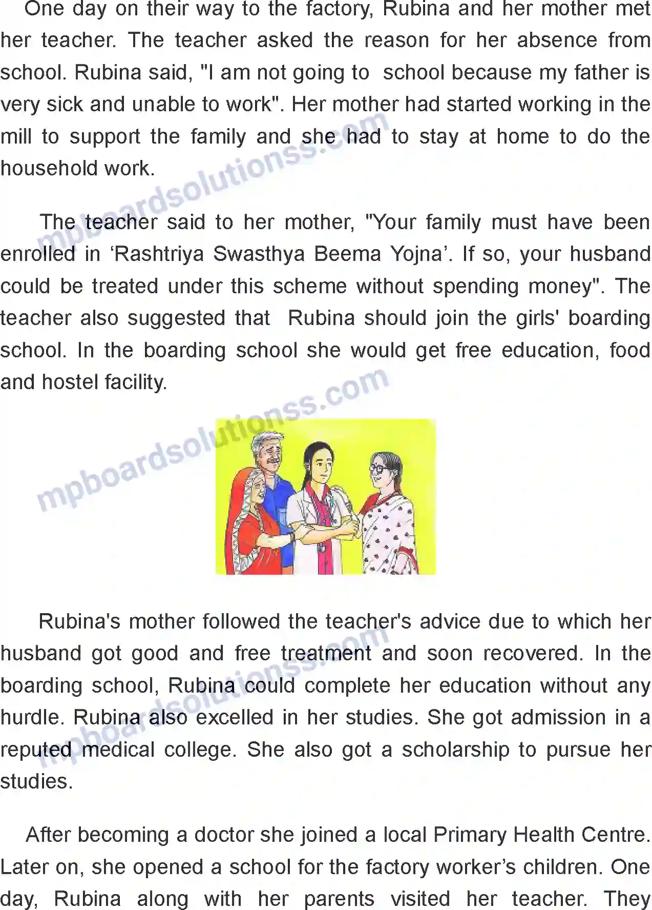 MP Board Book for Class 7 English Inspiration Helps Image 2