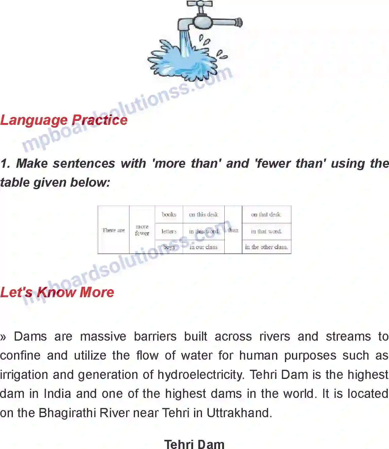 MP Board Book for Class 7 English Save Water; Save Life Image 7