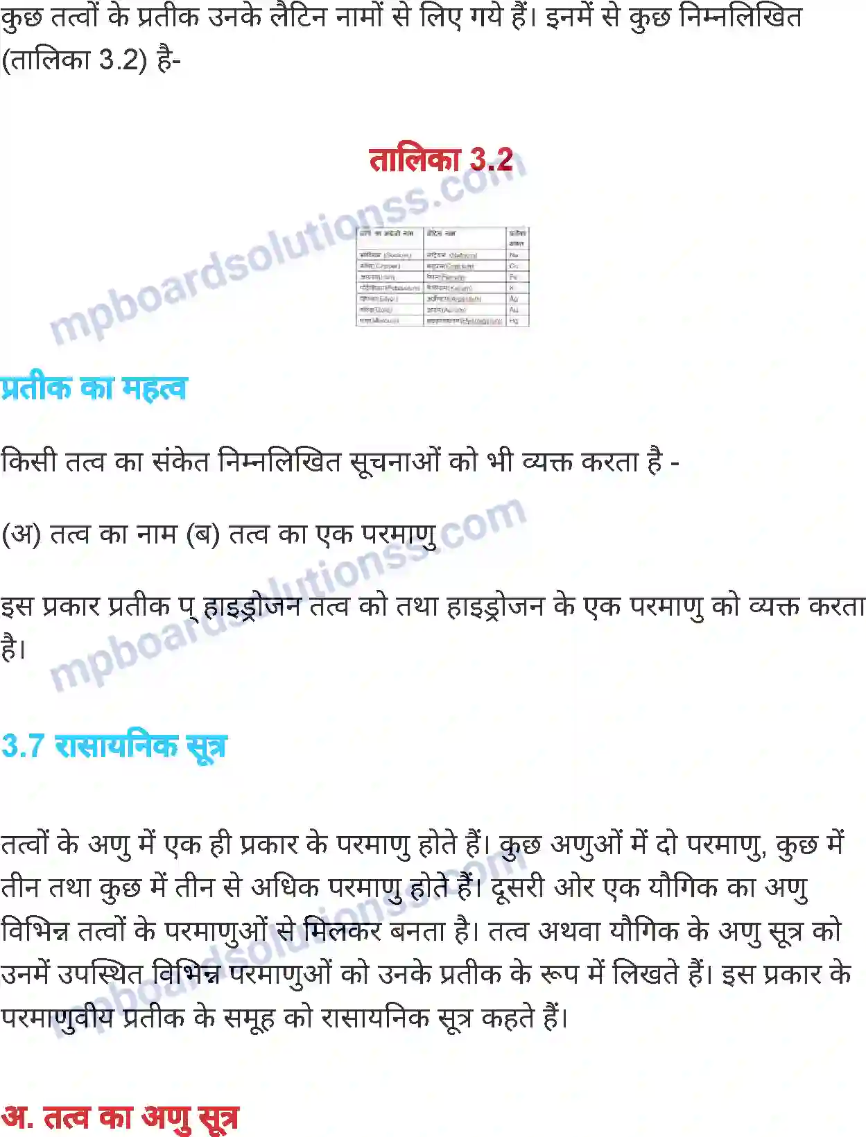 MP Board Book for Class 7 Science पदार्थ की संरचना एवं प्रकृति Image 6