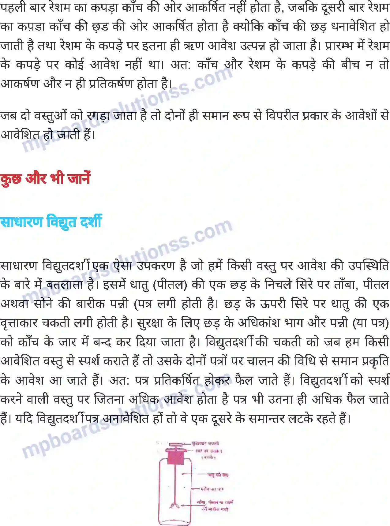 MP Board Book for Class 7 Science स्थिर विद्युत Image 7