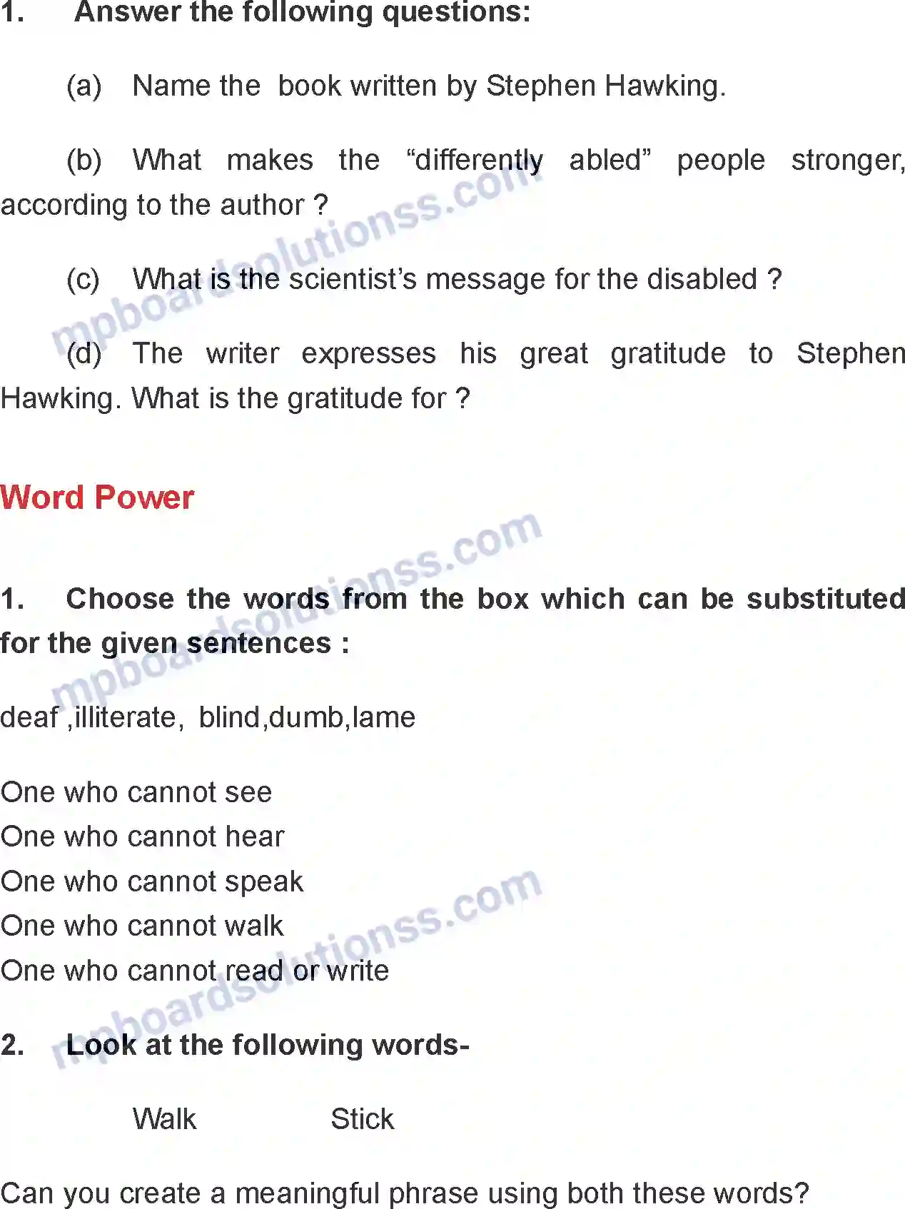 MP Board Book for Class 8 English A Visit to Cambridge Image 6