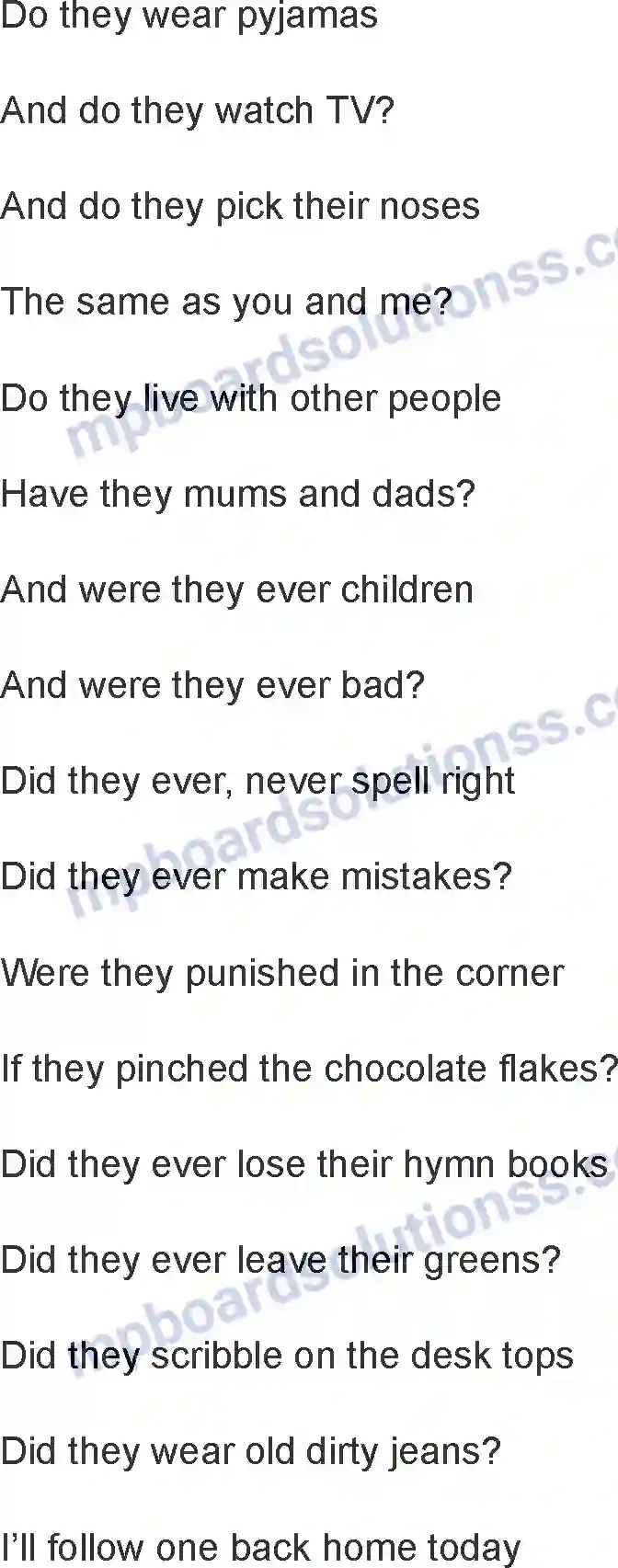 MP Board Book for Class 8 English Where Do All The Teachers Go Image 2