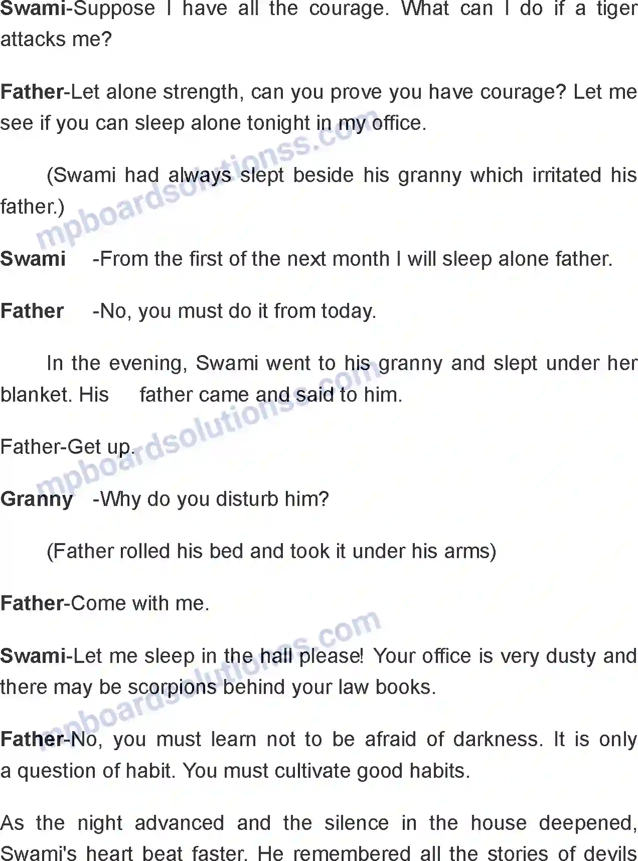 MP Board Book for Class 8 English A Hero Image 2