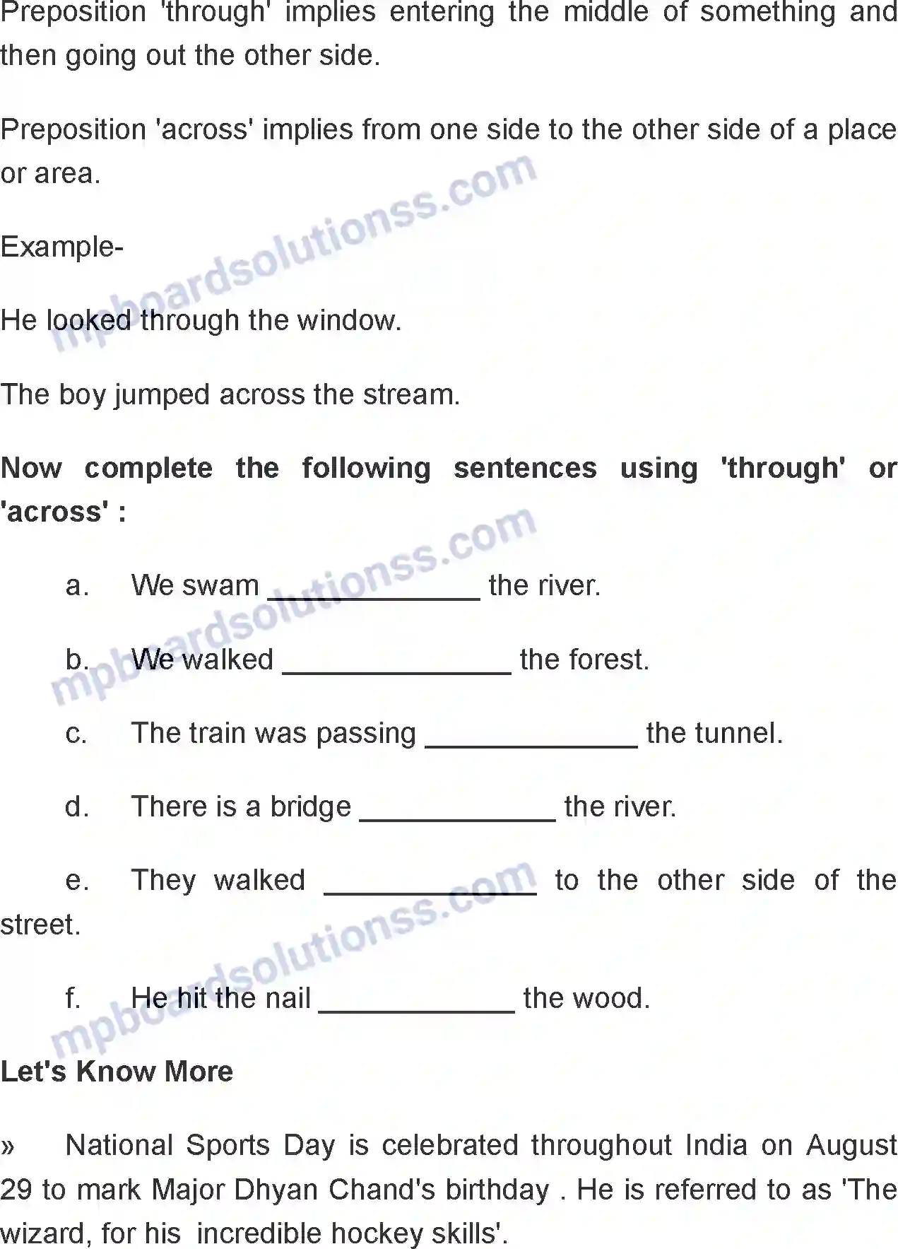 MP Board Book for Class 8 English The Glorious Sportswomen Of India Image 8