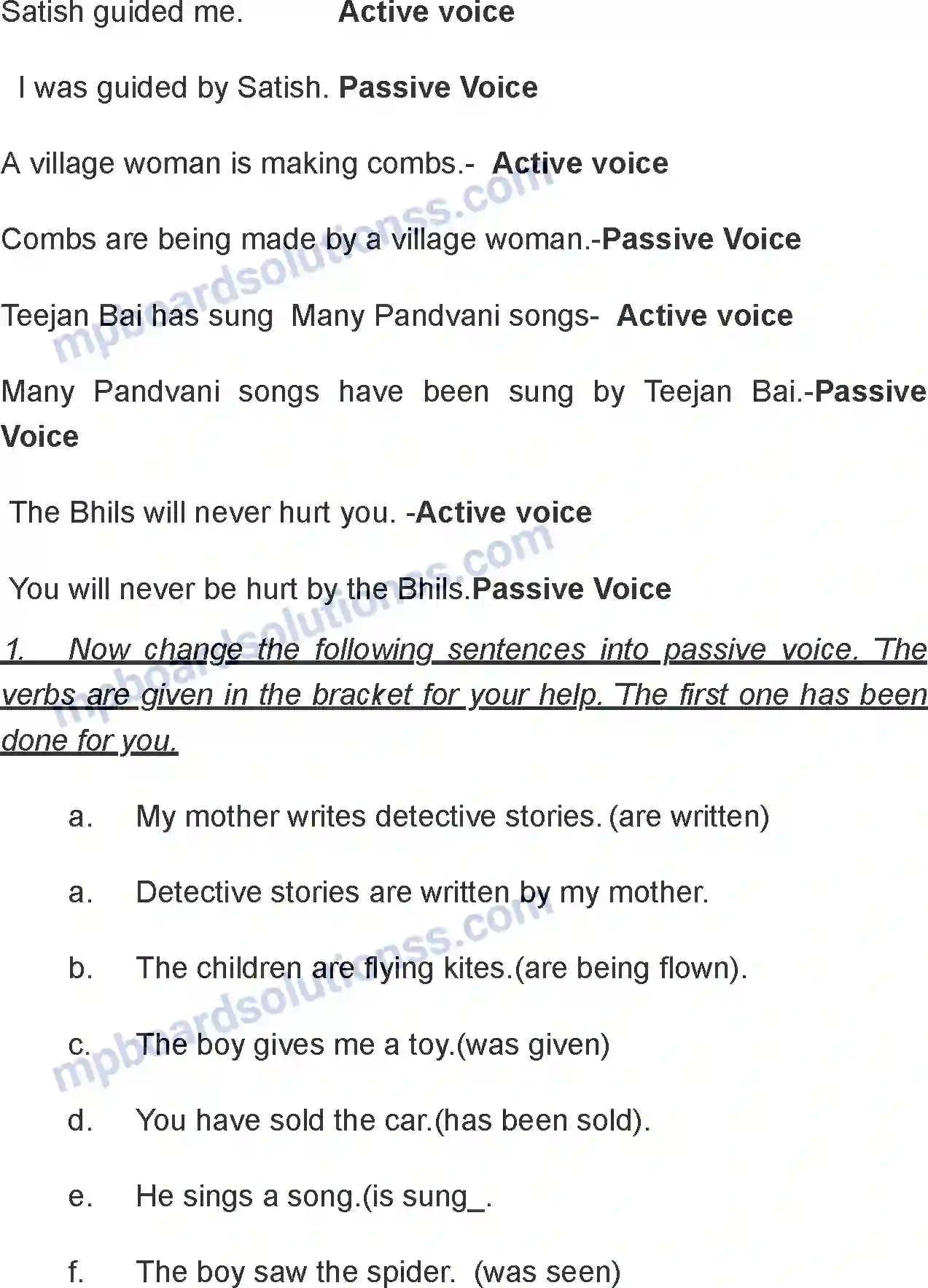 MP Board Book for Class 8 English World Peace Image 6