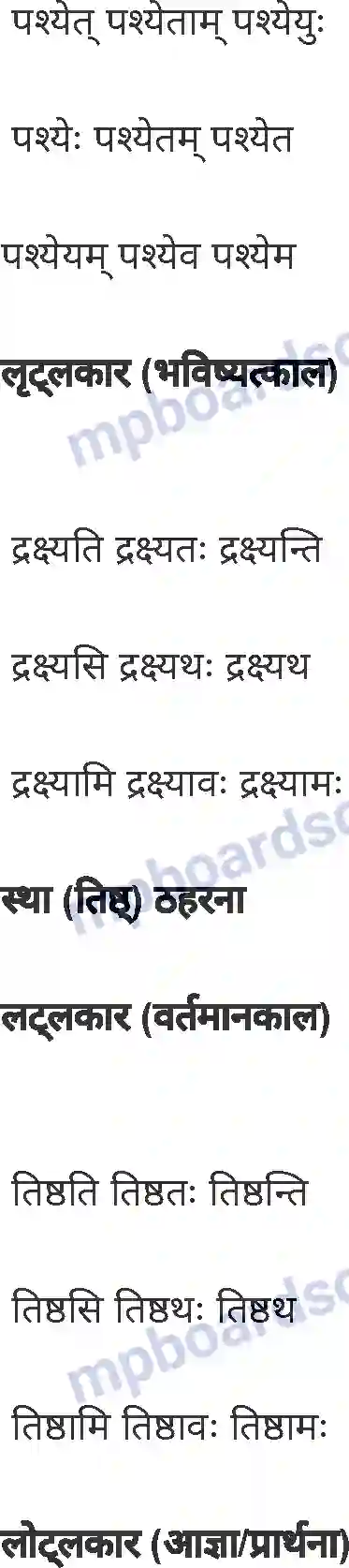 MP Board Book for Class 8 Hindi अनिवार्य संस्कृत Image 55