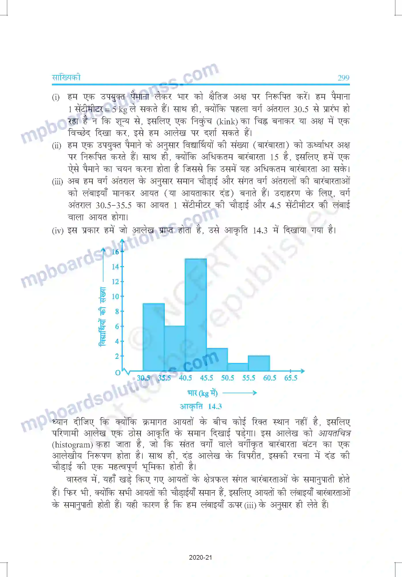 MP Board Book for Class 9 Mathematics साख्यिकी Image 15