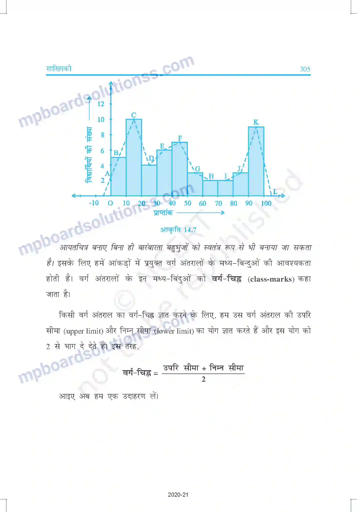 MP Board Book for Class 9 Mathematics साख्यिकी Image 21