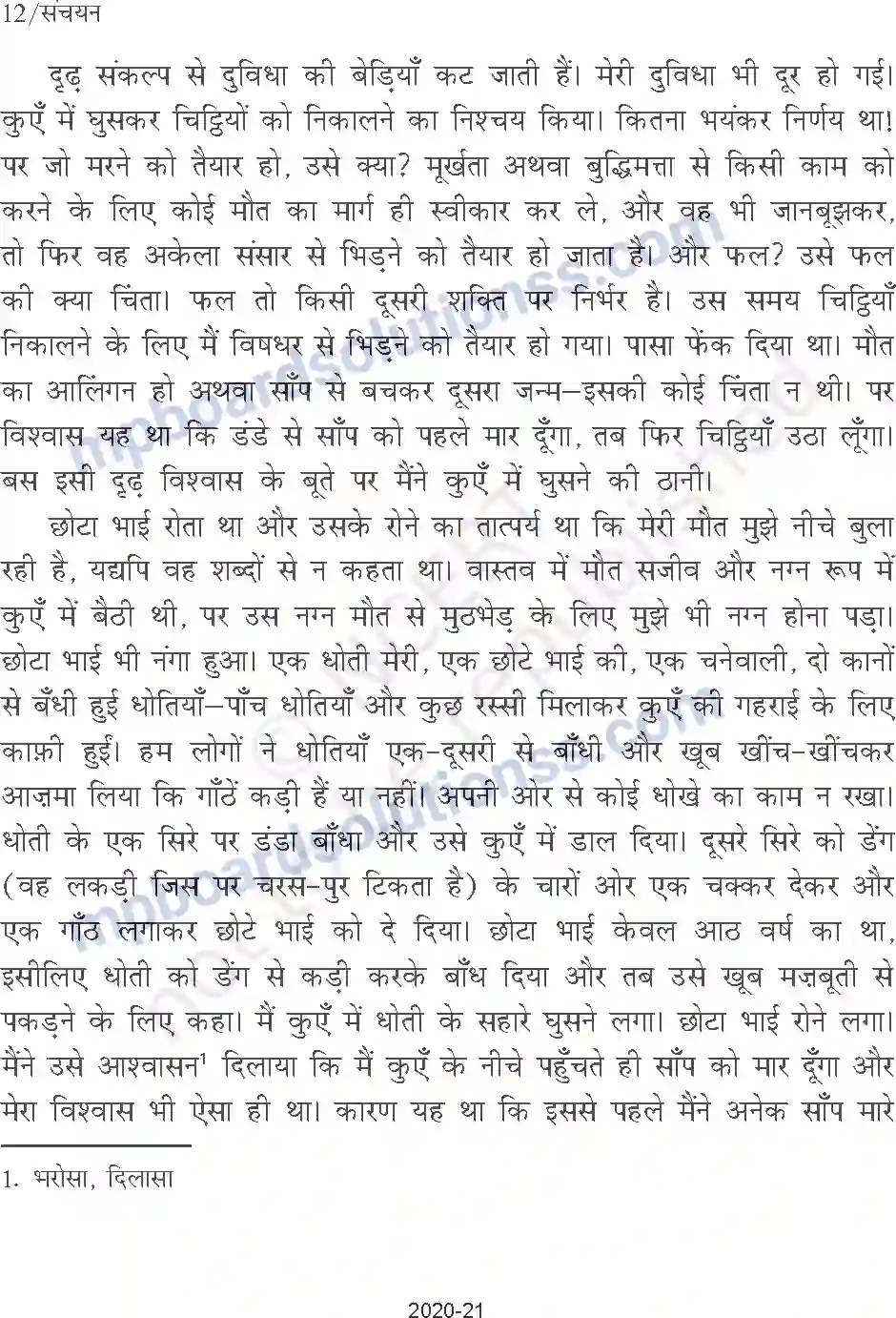 MP Board Book for Class 9 Hindi स्मृति Image 5
