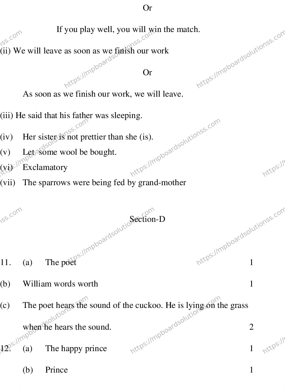 MP Board CLASS 10 ENGLISH-SPECIAL-LANGUAGE-SET-3-3 2013 Sample Paper Image 17
